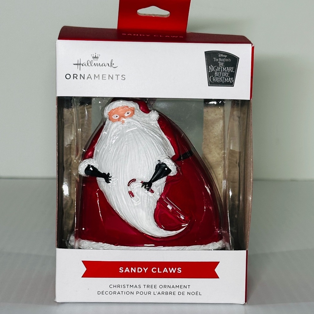 Nightmare Before Christmas Sandy Claws Hallmark Ornament 2023 Santa Claus